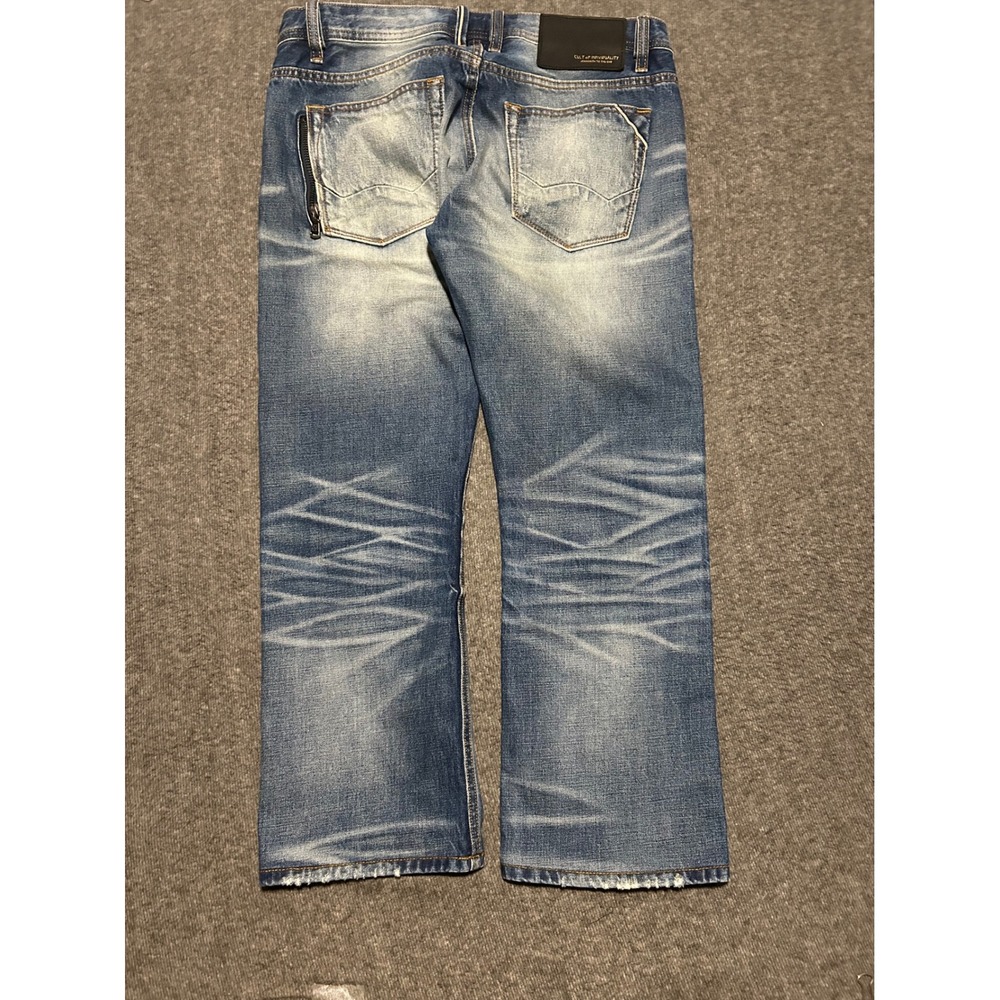 Cult of individuality hagen relaxed Japanese selvedge jeans fit 35X28 (tag 34X34